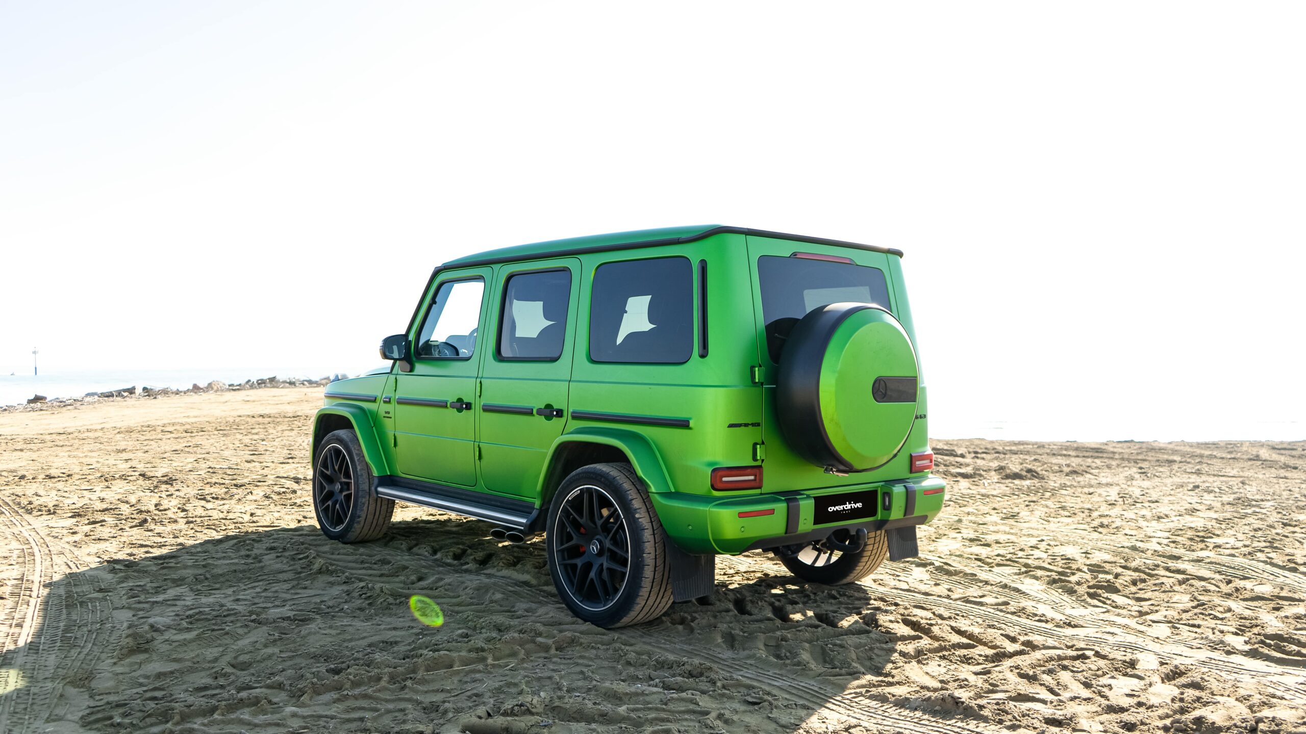 Mercedes G63 Green ibiza Photo